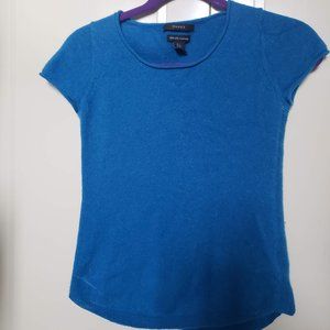 Elie Tahari Short-sleeve Cashmere Sweater